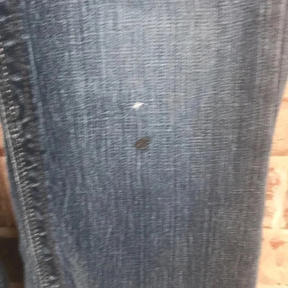 Seven7 Slim Boot Medium Wash Bling Denim Jeans - Picture 12 of 12